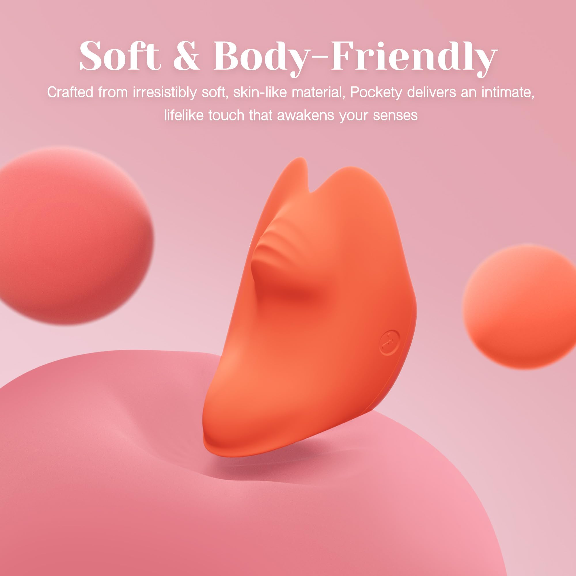 Tracy's Dog Lay-On Vibrator for Women - Palm Adult Sex Toys for Clitoral Nipple Stimulation, 7 Vibration Modes, Rechargeable & Waterproof, Discreet Mini Vibrating Bullet for Couples & Solo Play