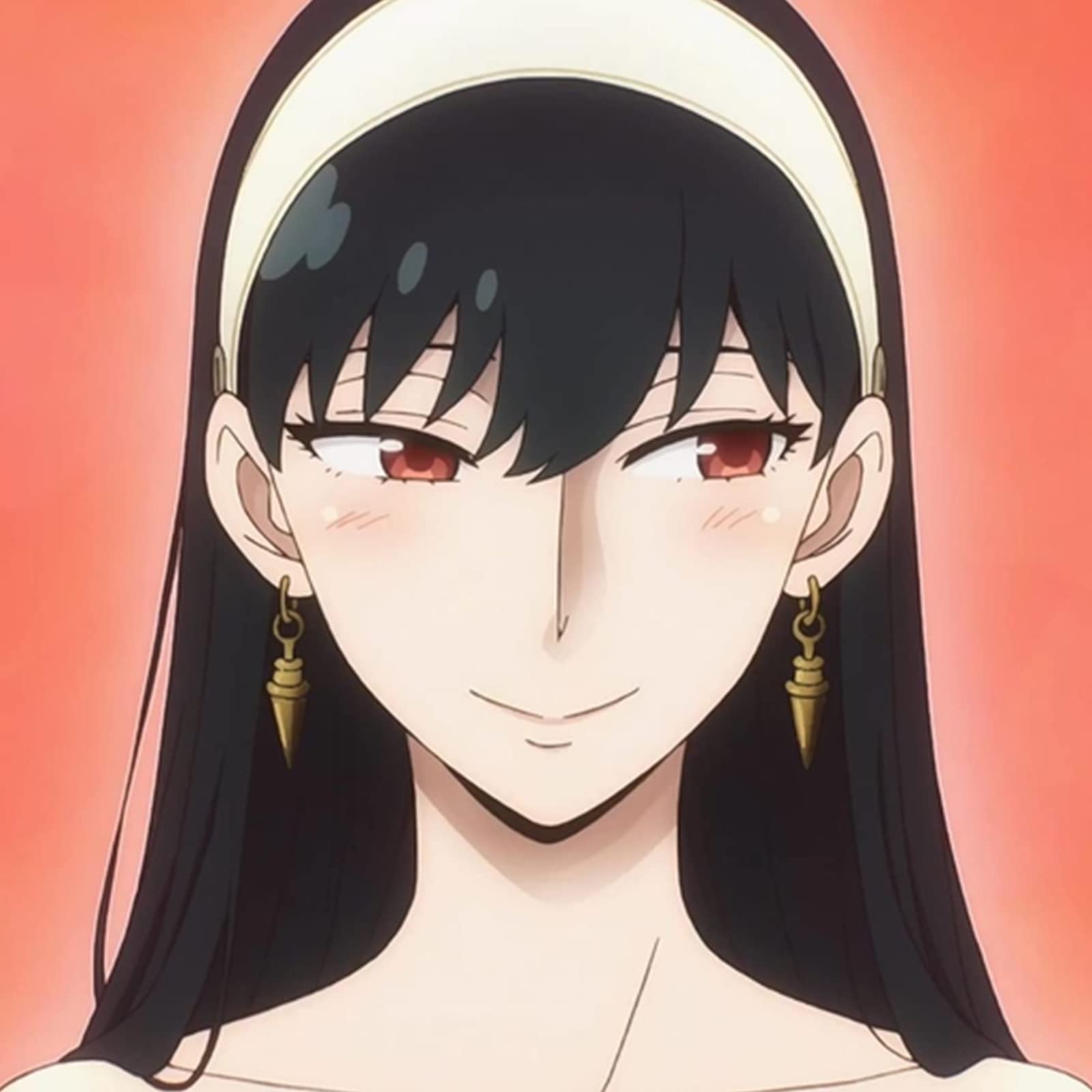 SPY X FAMILY Earrings Yor Forger Yor Briar Anime Cosplay Costume Accessories for Halloween