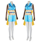 bbganlian Anime Character Wano Country Nami Cosplay Costume Outfit Role Play Uniform Wig Full Set Halloween Dress Up Suit (S)