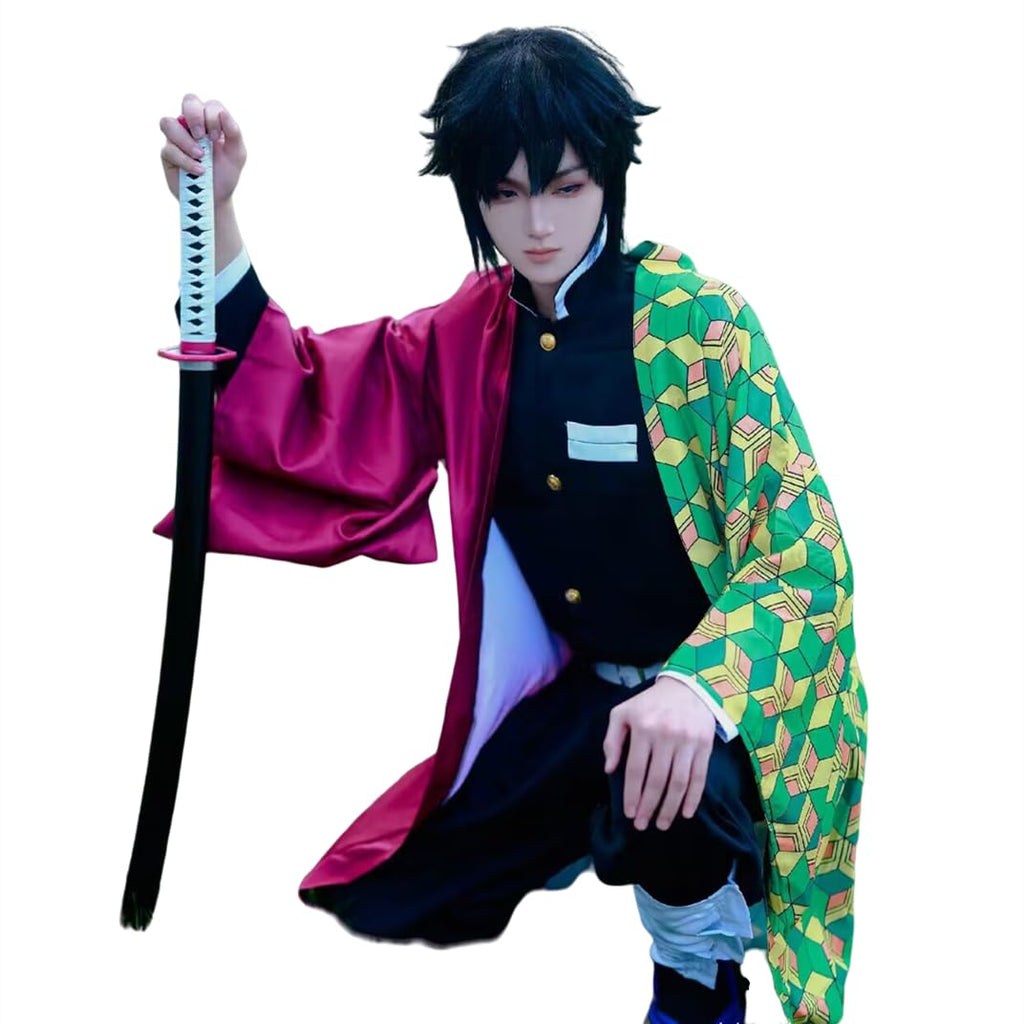 Buyoem Anime Cosplay Adult Costume Halloween Cloak Kimono Accessories Set Outfit