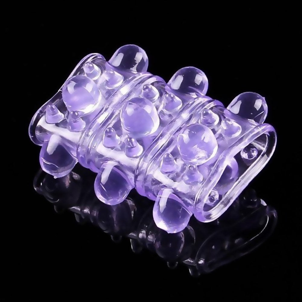 Akstore 3 Pcs Luxury Jewelry Design Fetish Anal Butt Plug(Pink)