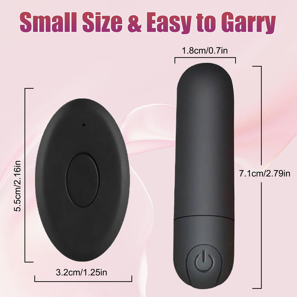 Sex Toys Remote Control Vibrator Bullet Panties - G Spot Vibrators with & 10 Vibration Waterproof Clitoris Stimulator - Adult Sex Toys for Woman Or Couple