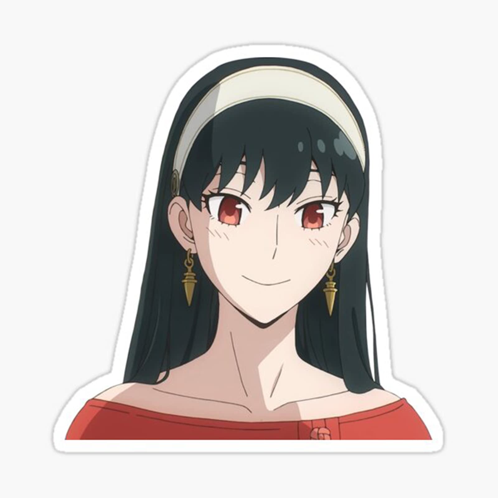 SPY X FAMILY Earrings Yor Forger Yor Briar Anime Cosplay Costume Accessories for Halloween