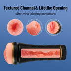 Tracy's Dog Realistic Male Masturbator for Men - Body-Safe TPE Adult Sex Toys, 8.6" Deep Textured Fleshy Pocket Pussy, Easy-Clean & Discreet, Lifelike Masturbation Cup