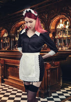 C-ZOFEK Women's US Size Moi Cosplay French Maid Costume Outfit for Halloween Christmas