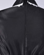 Cosplay.fm Women‘s Chocolate Cosplay Costume Maid Dress with Apron Petticoat Cat Ears Tail (XL, Black/White)