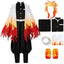 Oikawa Rengoku Cosplay Costume Rengoku Outfits Anime Uniform Kimono Full Set with Wig (S, RENGOKU(wig))