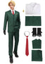 C-ZOFEK US Size Men's Cosplay Costumes Shirt Jacket Pant Uniform Suit Halloween Party Outfits,Small Green