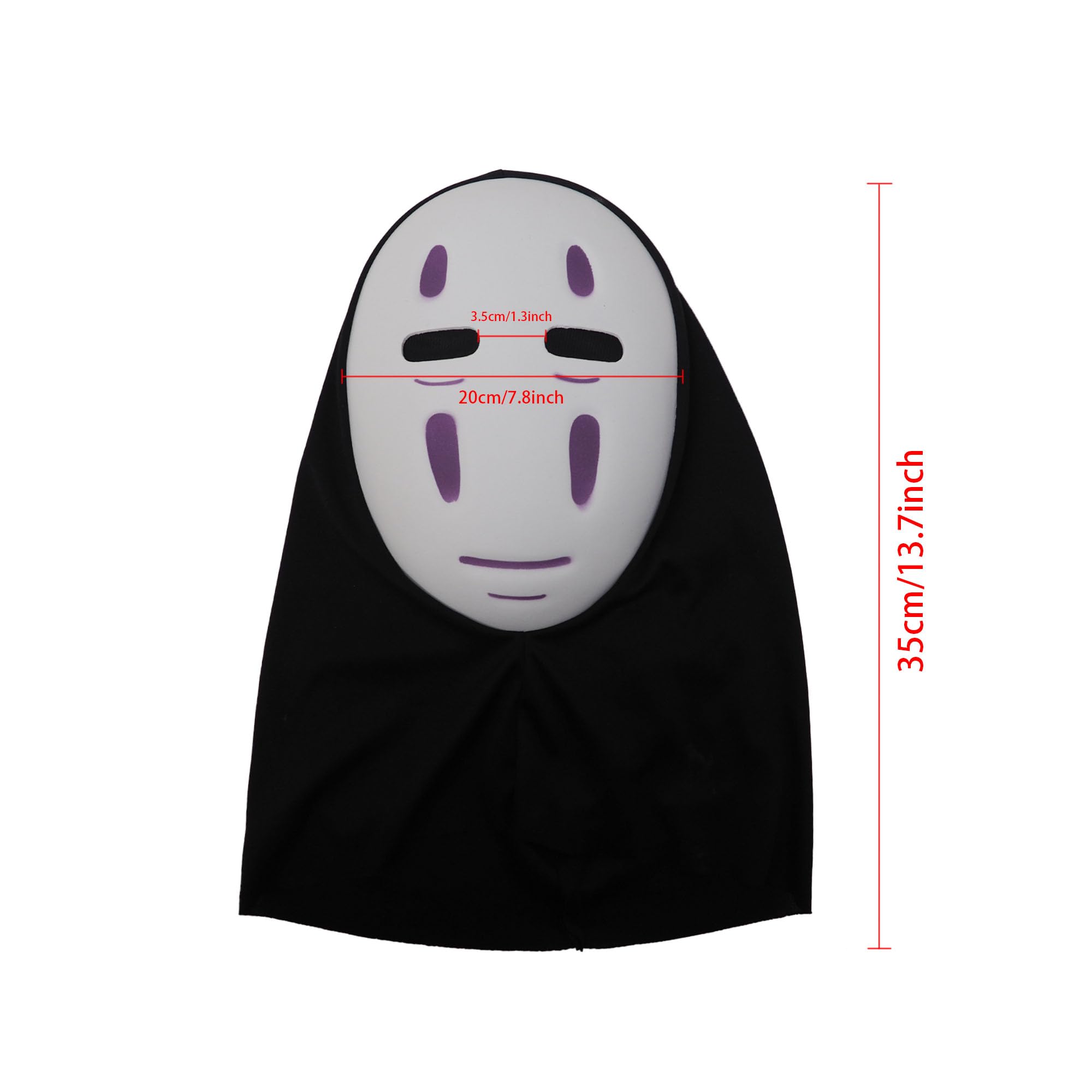 Halloween Cosplay Mask | Full Head Masque Face Mask | Costume Masks for Role Play Stage Performance Party (Full Head Face Mask)