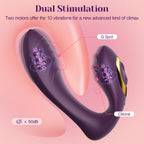 Tracy's Dog Wearable Clitoral G Spot Vibrator, Remote Control Adult Sex Toys for Women Couple, Powerful Quiet Panty Vibrators, Flexible Vibrating Adult Toy Stimulator with 10 Vibration