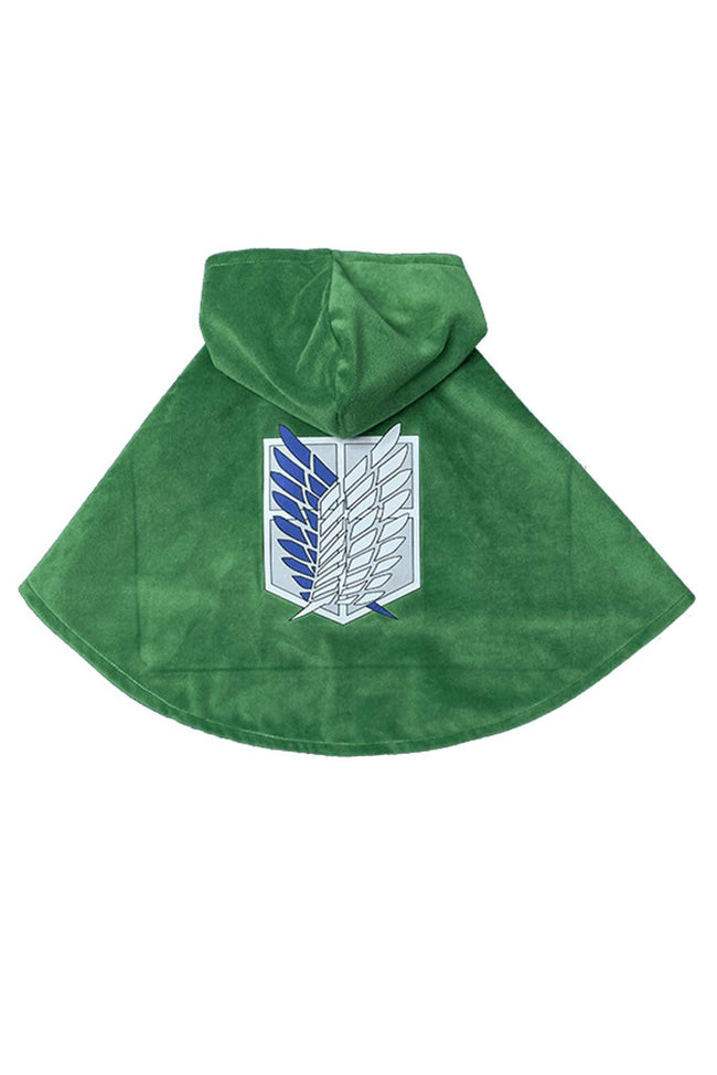 Dog Cat Halloween Costumes Pet Robe Cape Hoodie Green Cloak Outfit Main Image