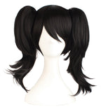 MapofBeauty Can Be Equipped With Hair Ornaments Cosplay Wigs (Black)