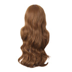 MapofBeauty 24 Inch/60cm Charming Synthetic Long Wavy Side Bangs Women Party Anime Cosplay Wig (Light Brown)