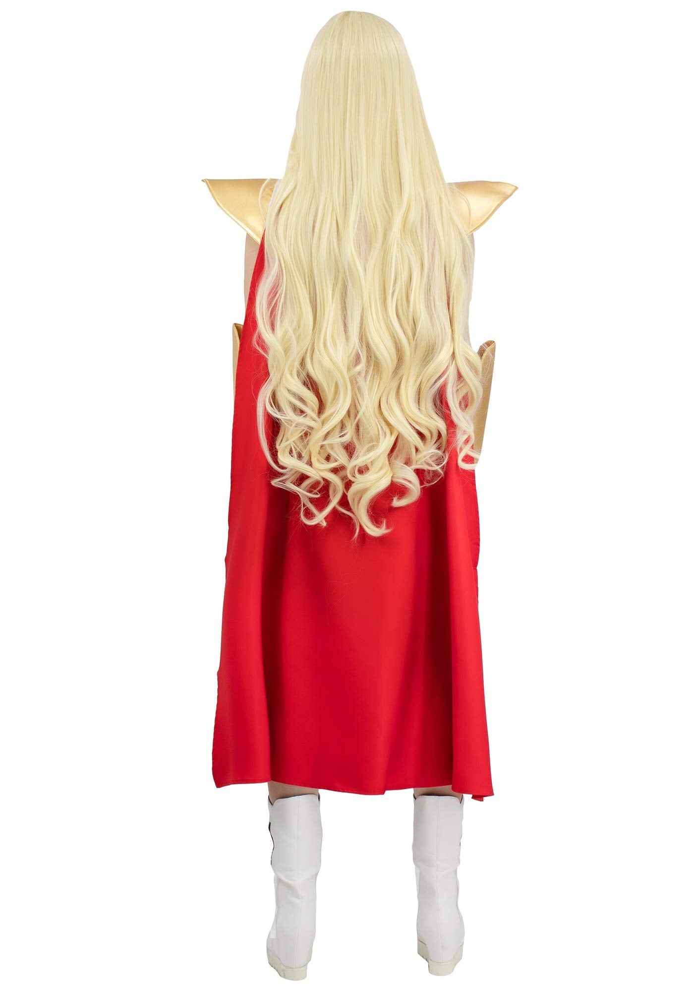 DAZCOS Womens Uniform Dress Cosplay Costume With Cloak (X-Large)