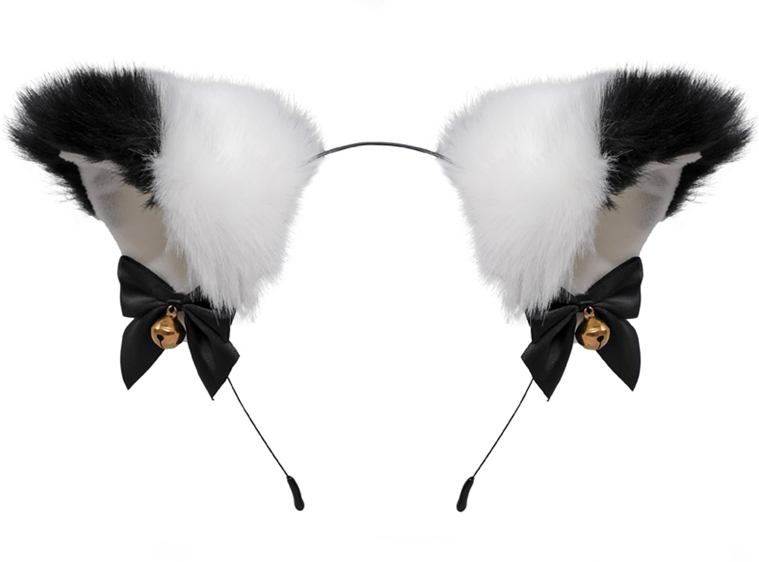 Wannsee Anime French Maid Apron Lolita Fancy Dress Cosplay Costume Furry Cat Ear Gloves Socks set(3XL)