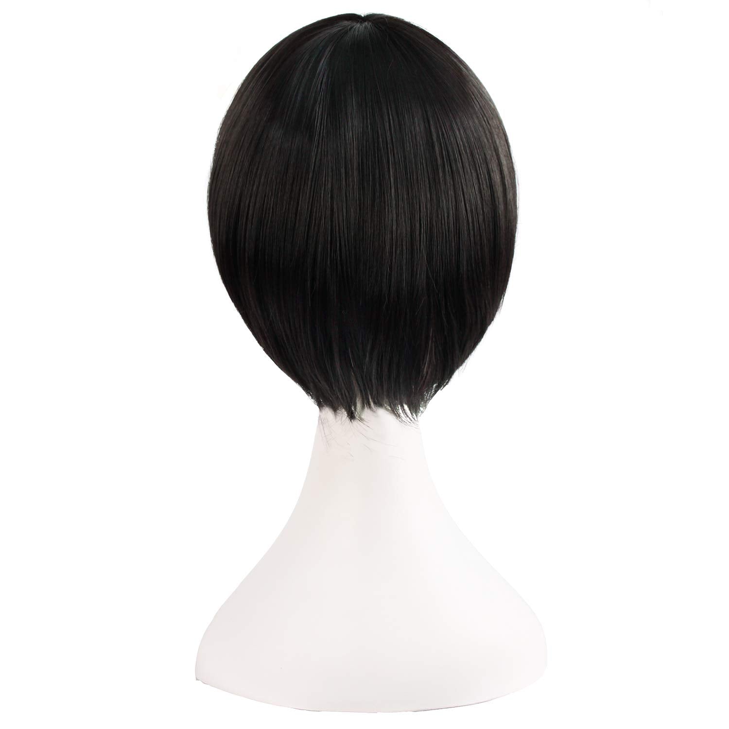 MapofBeauty Can Be Equipped With Hair Ornaments Cosplay Wigs (Black)
