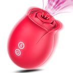 Sex Toys Rose Dildo Vibrator - Upgraded Adult Toys with 5 Sucking & Vibrating Modes for Women Clitoral Nipple, Rose Sucker Sex Toy Clitoral G Spot Vibrators for Woman Couples Adult Sex Games