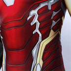HIMIC E77C 3D Super Hero Close-Fitting Quick-Drying Elastic Sport Cosplay T-Shirt Long Sleeve (Large, Iron Long Sleeve 4)