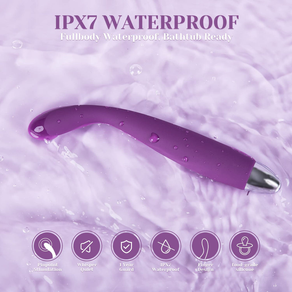 SVAKOM COCO Vibrator Dildo Sex Toys Finger Shaped - 8 Seconds to Climax Waterproof Vibes for Women - 5*5 Vibrations G Spot Clit Nipple Anal Personal Massagers Adult Toys