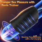 Male Sex Toys for Men - Male Masturbator Penis Training Vibrator with APP Control, Vibrating Sex Toy Strokers Glans Trainer Stimulator, Mens Sex Machine Masturbators Adult Edible Sensual Delights