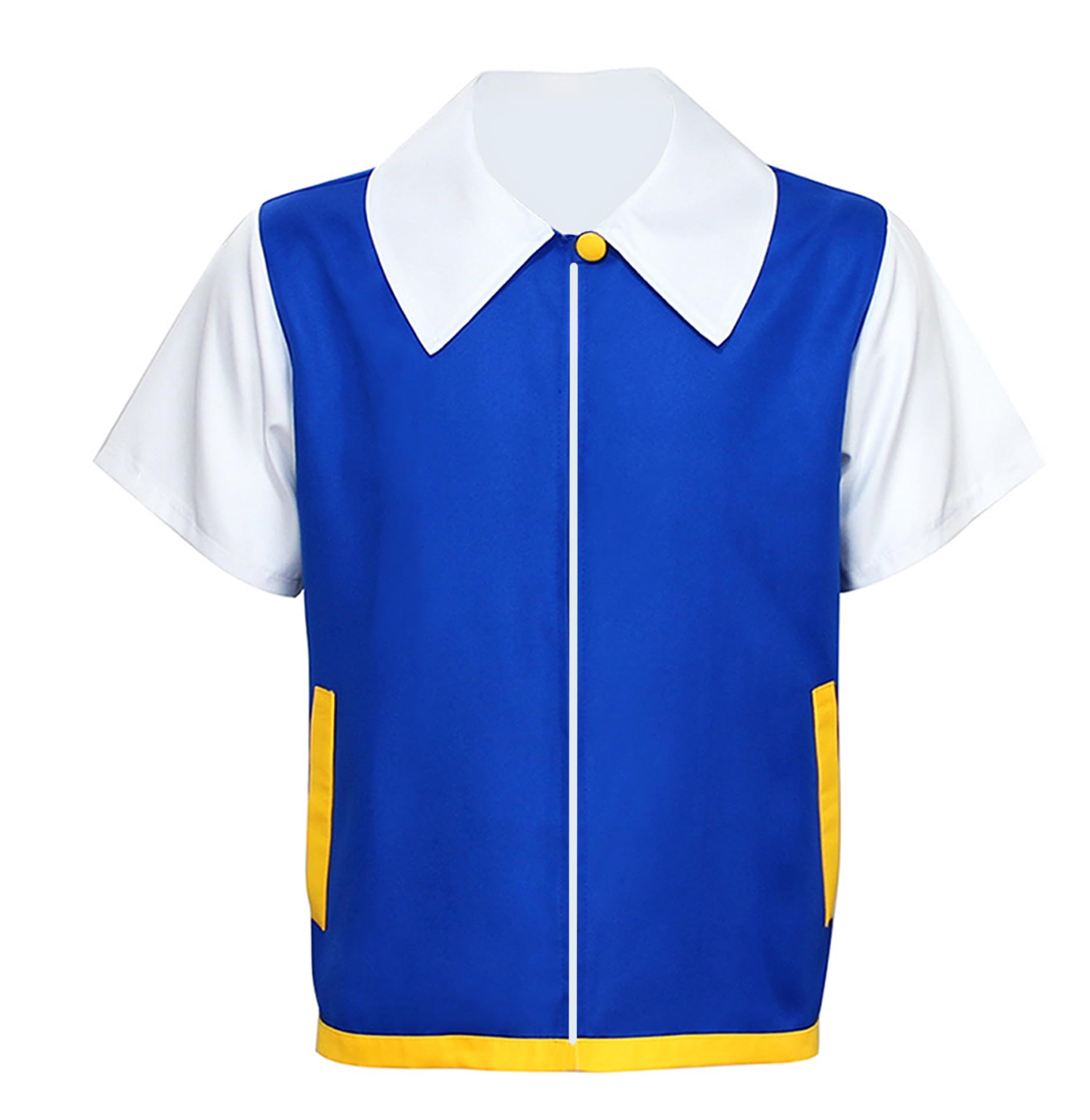 Coslover Anime Kids Adult Hoodie Jacket Shirt Gloves Hat Sets Cosplay Costume Blue, 10