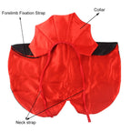 QIYADIN Pet Halloween Vampire Baron Cloak, Festival Cosplay Robe, Pet Halloween Costume Clothes Suit for Medium and Large Cats and Dogs