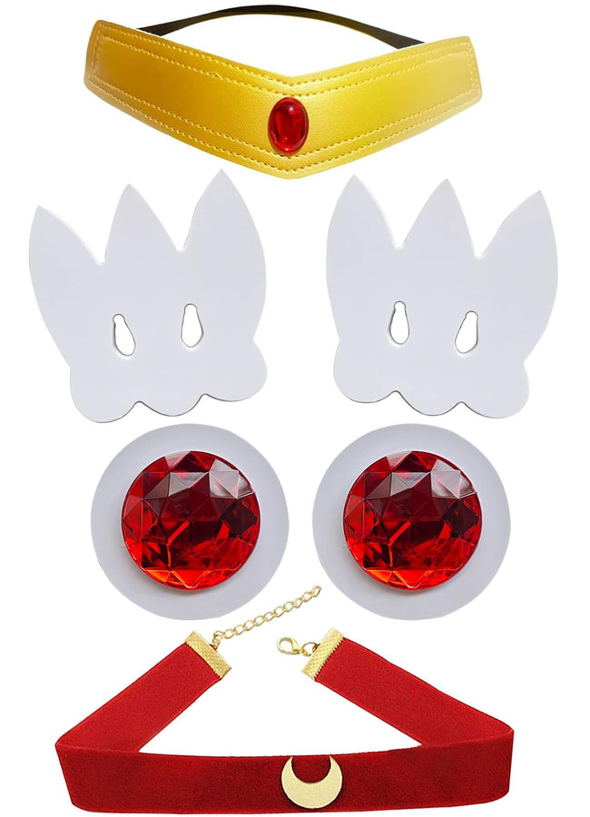 6Pack Moon Hair Clips Accessories set for Girl and Women Hover Image