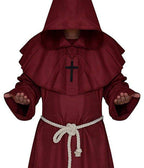LHJ Costume for The Medieval Monks Priest Robe Hooded Cosplay Various Styles