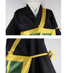 Lmetsky Geto Suguru Cosplay Costume Outfit Geto Suguru Kimono Uniform Black Full Set Halloween Men