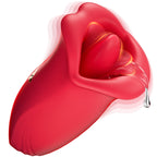 Adult Sex Toys Vibrator, Rose Toy, Rose Sex Stimulator for Women with 10 Vibration Modes and 10 French Kissing Modes, Tongue Sex Toy Vibrator, Clitoral Vibrator for Women, Adult Sex Toys