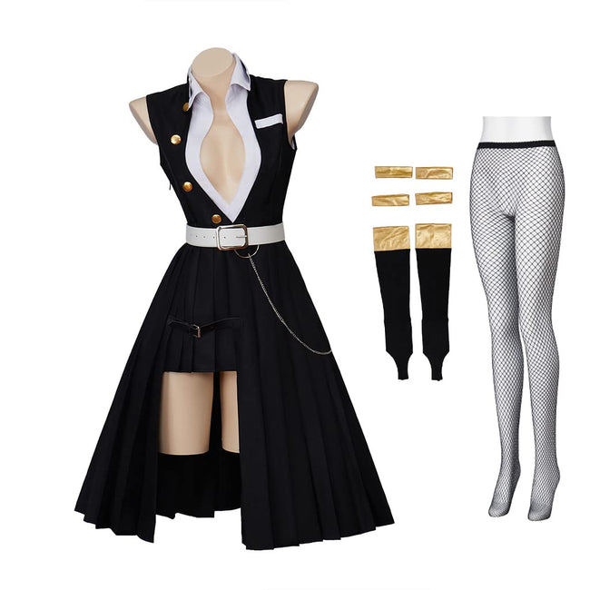 iSHOWcos Anime Women Cosplay Female Dress Costume Uniform Halloween Outfit-L Hover Image