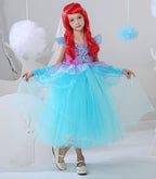 Girls Cinderella Costumes Halloween Princess Dress Up Fancy Birthday Party Ball Gown
