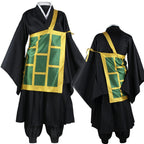 Lmetsky Geto Suguru Cosplay Costume Outfit Geto Suguru Kimono Uniform Black Full Set Halloween Men