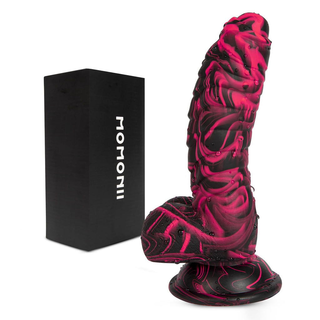 Sex Toys Realistic Dildo for Adults, 7.16 Inch Blowjob Silicone Thick Monster Dildos with Strong Suction Cup, G Spot Clitoral Vagina Anal Toy for Women Men Couples