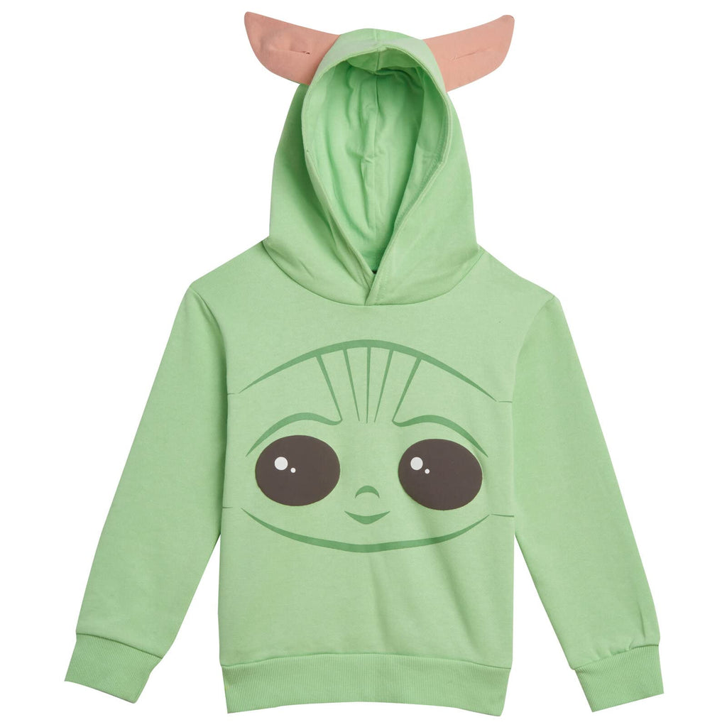 STAR WARS The Mandalorian The Child Little Boys Cosplay Hoodie Green 7-8
