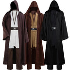 Laku Tunic Costume Men's Tunic Hooded Robe Full Set Halloween Cosplay Costume Cloak Set