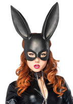 Leg Avenue womens Bunny Masquerade Mask Lingerie, Black, One Size US