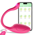 APP Remote Control G-spot Panty Vibrator, Pink Fun Long Distance Bluetooth Wearable, Rechargerable Adult Sex Toys More Than 10 Vibrations for Women and Couple, Female Toy