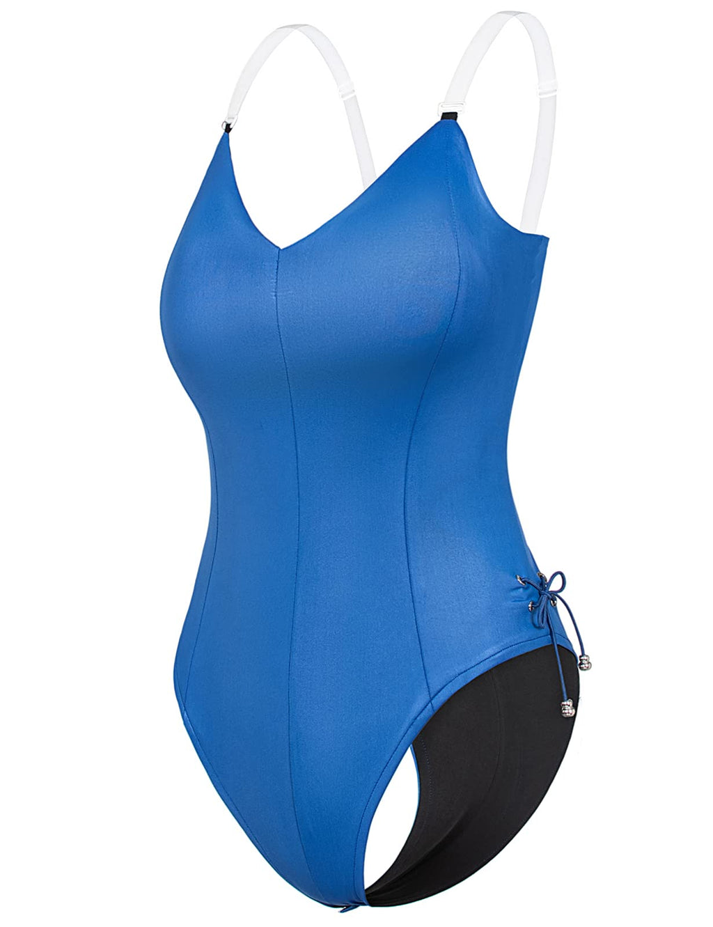 Womens Bunny Costume Girl Bodysuit Anime Role Costume senpai Cosplay Bodysuit One Piece stockings set（Blue M