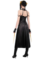 OSIAS Spy Family Yor Cosplay Outfit Yor Forger Yor Briar Thorn Princess Costume Dress(XL)