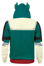 Werycos Adult Ears Jacket Hoodie Zipper Sweatshirt Battle Suit Outfit Halloween Cosplay Costume Unisex