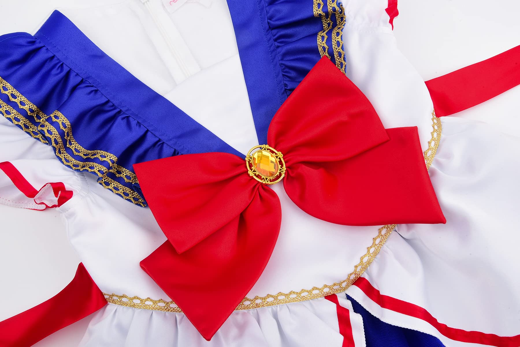 ReliParty Cosplay Kids Sailor Costume for Girls Japanese School Girl Dress, 100