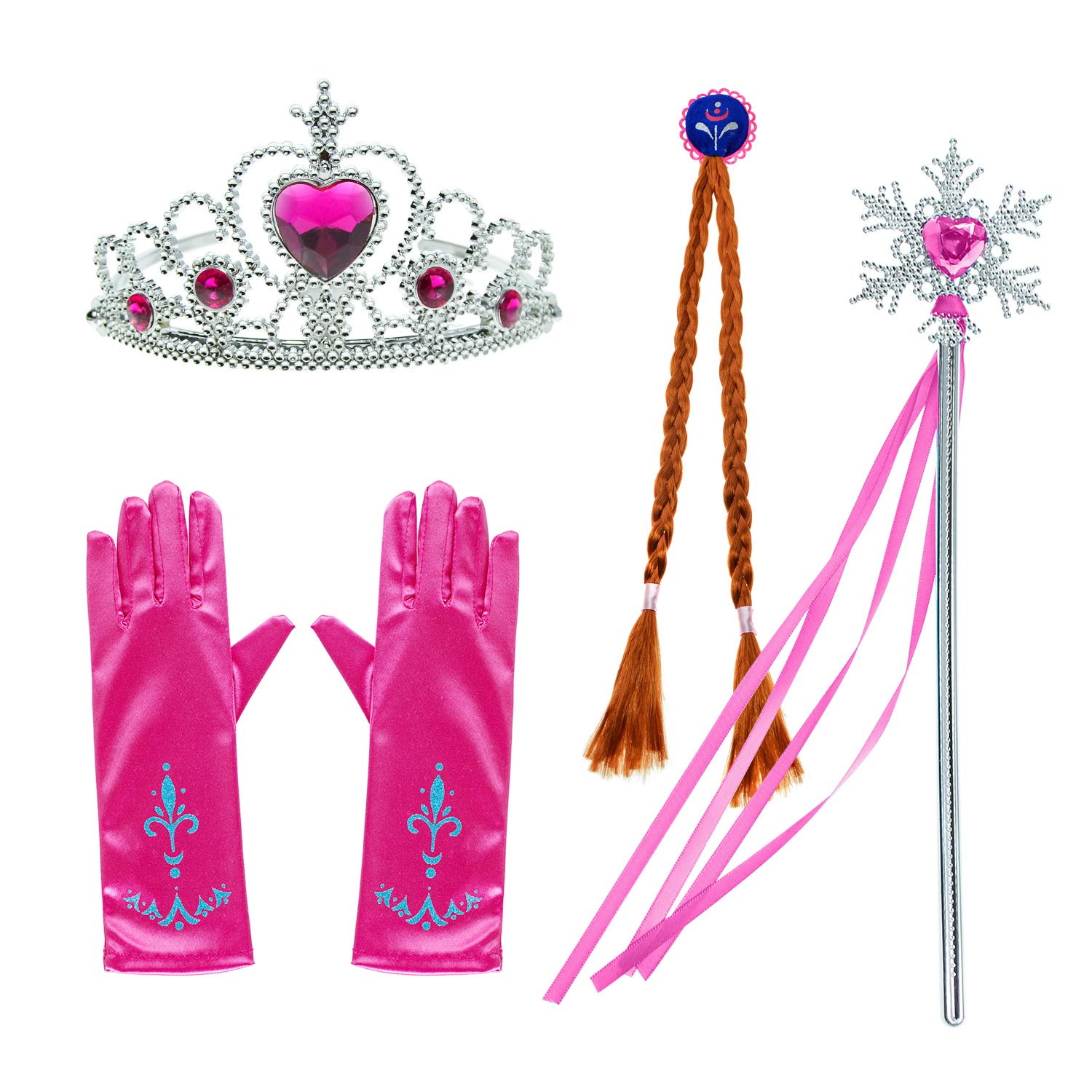 Princess Costumes Birthday Party Dress Up for Little Girls/Long Sleeve with Cape