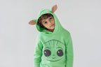 STAR WARS The Mandalorian The Child Little Boys Cosplay Hoodie Green 7-8