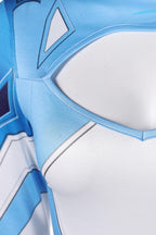 cultofmoon Invisible Woman Cosplay Costume Sue Storm Outfits Blue Swimsuit Women Superhero Jumpsuit Halloween Carnival Suit