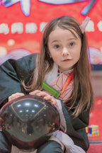 VZQI Halloween Cosplay Costumes Kamado Kids Anime Kimono Halloween Cloak M