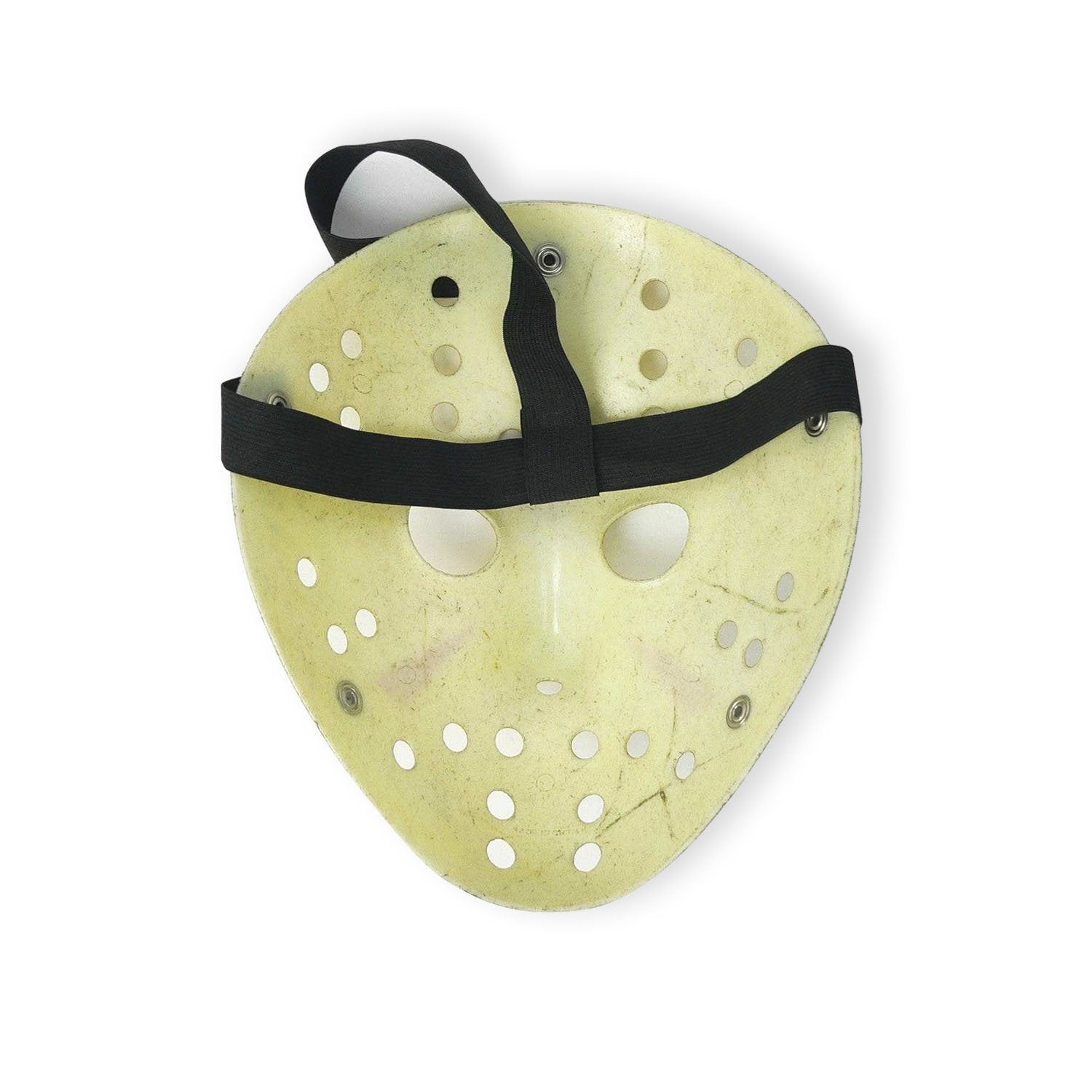 CASA CLAUSI Mask Cosplay Halloween Costume Mask Prop Horror Hockey Yellow