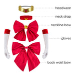 Sinkawa Jackets Anime Outfits Moon Cosplay Costumes For Women Girls-Adult M