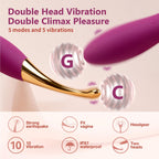 Clitoral Vibrator Sex Toys for Women - SVAKOM Female Squirting Vibrators Clit G-Spot Dildo Nipple Stimulator Anal Vibe - High Frequency Personal Massager Wand Adult Sensory Toy 2 Silicone Heads