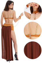 Little Beauty Sexy Costume Princess Slave Miss French Maid Manners Uniform School Girl Lingerie for Women Schoolgirl Outfit Gold Large